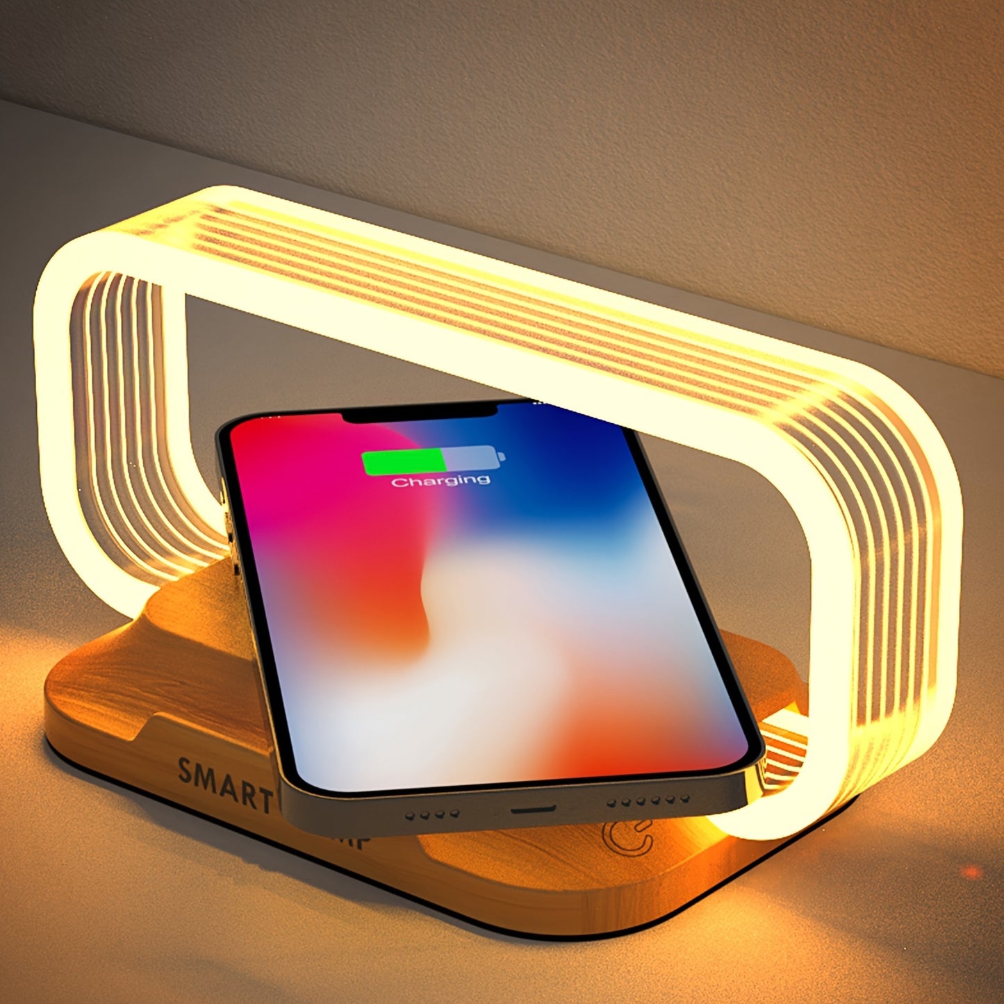 Modern Lamp - Wireless Charger