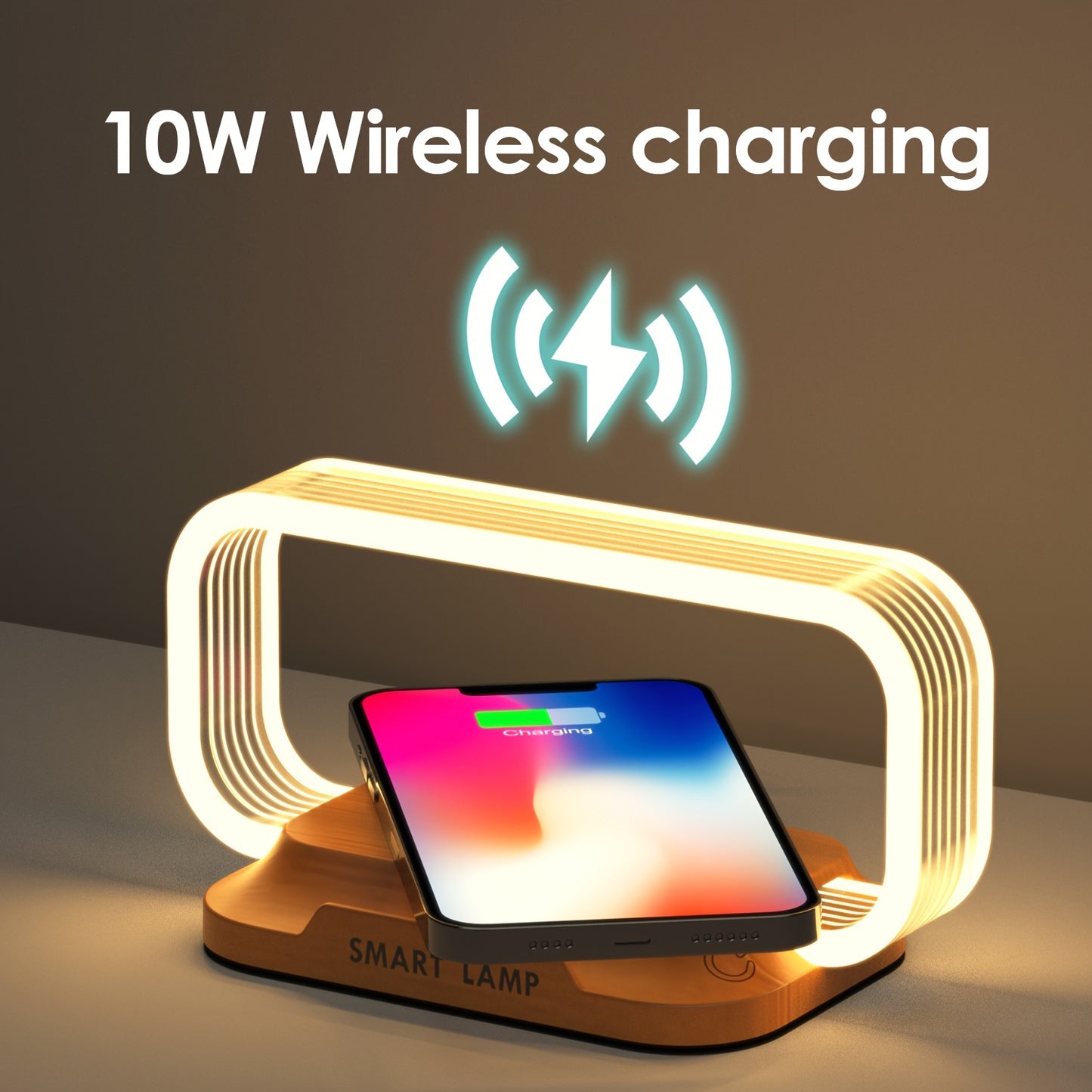 Modern Lamp - Wireless Charger