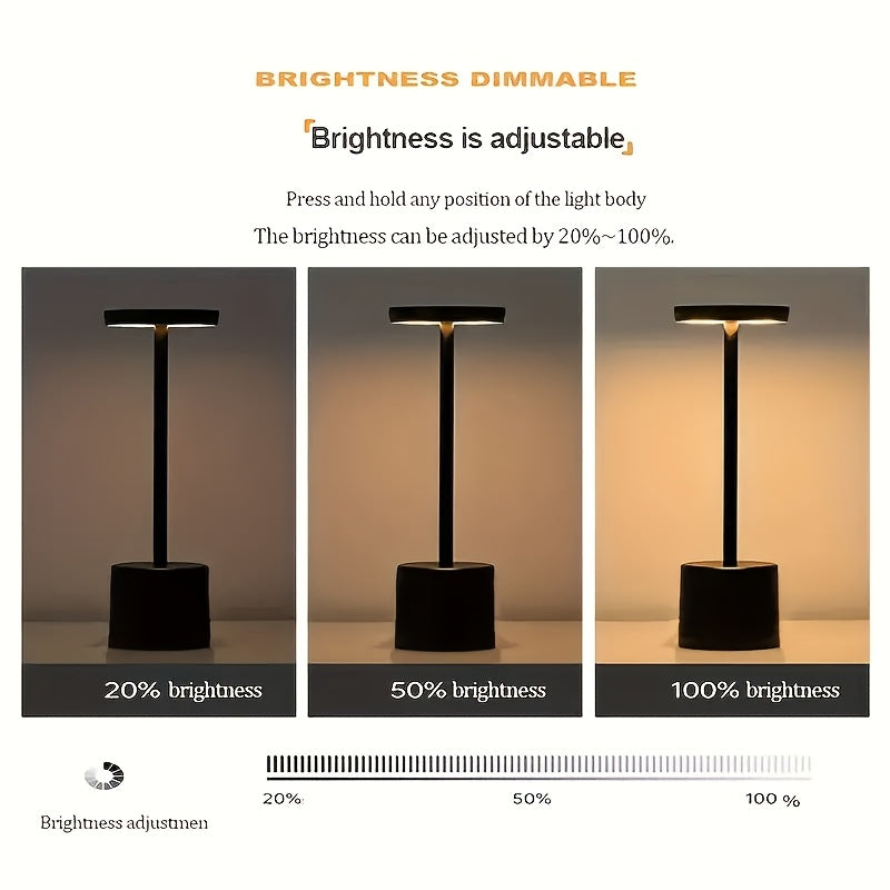 Luminária de mesa simples e moderna