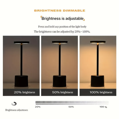 Luminária de mesa simples e moderna