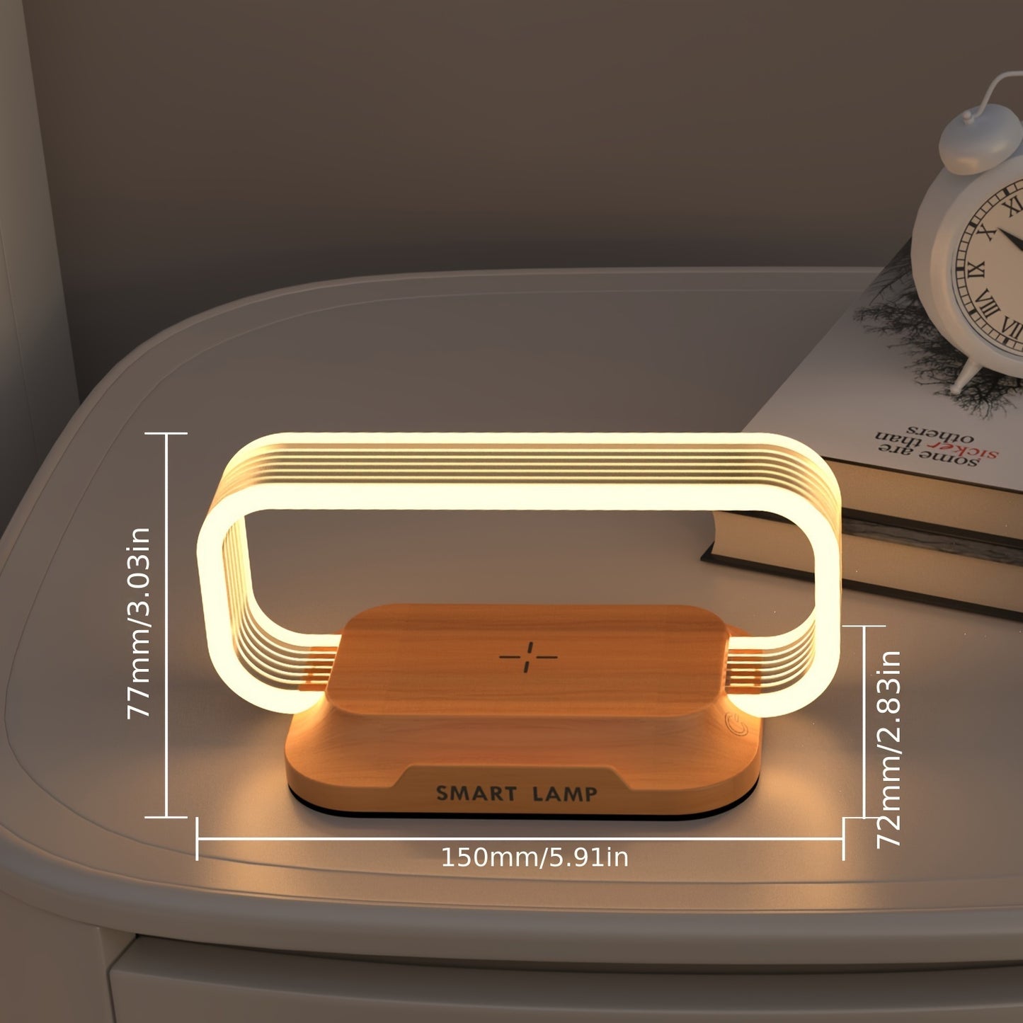 Modern Lamp - Wireless Charger